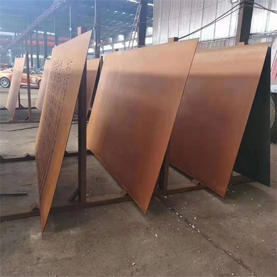 tahan cuaca baja cortenA 2000mm pelat baja canai panas pelat baja tahan cuaca