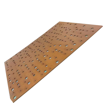 0.8-1.2mm A588 Plat Baja Corten 0.6m-3m AISI ASTM DIN