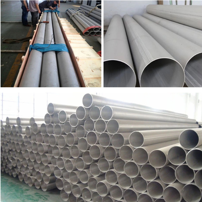 BA 2B Cold Rolled 201 Tabung Pipa Stainless Steel Untuk Konstruksi