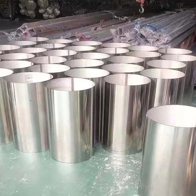 410 Tabung Pipa Stainless Steel Bulat Untuk Konstruksi Dan Dekorasi