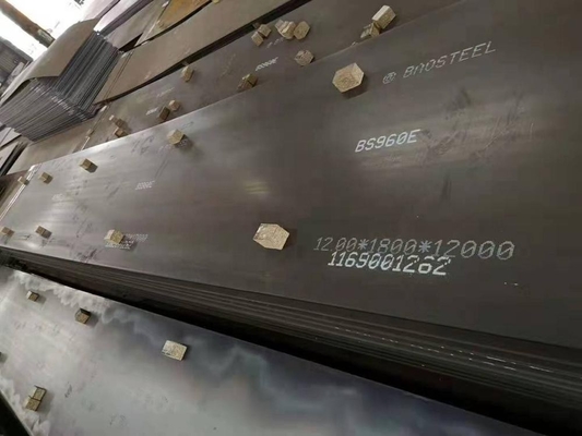 ASTM A572 Gr50 Plat Baja Paduan 15mm Hot Rolled Untuk Struktur