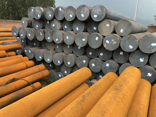 Permukaan Hitam ASTM A105 MS Round Bright Bar 6mm-600mm