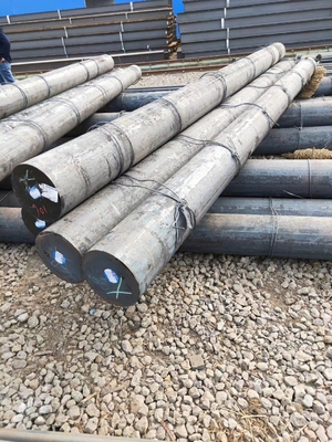 Permukaan Hitam ASTM A105 MS Round Bright Bar 6mm-600mm