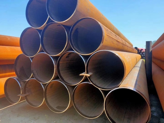 API 5L ASTM A106 CS A106 Gr B Pipa 10-1500mm Putaran Hot Rolled