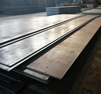 ST37 Pelat Baja Paduan Kekuatan Tinggi ST52 20mm 25mm Baja Karbon Lembaran Logam