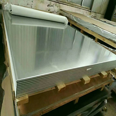 Permukaan Perak 5000 6000 Series Aluminium Steel Plate