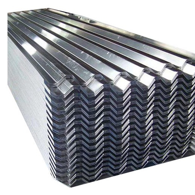 PE Film Roofing Corrugated Embossed 6061 Aluminium Sheet