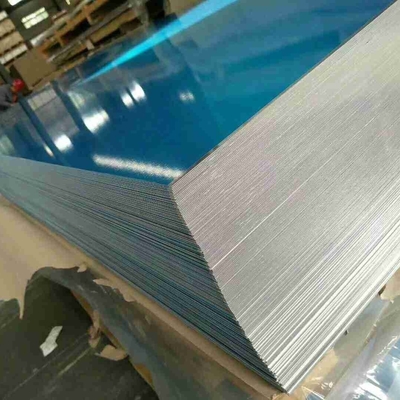 Permukaan Perak 5000 6000 Series Aluminium Steel Plate