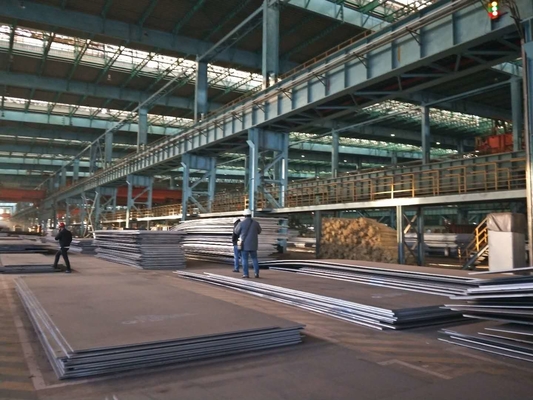 Pelat Baja Aus Kromium Tinggi Ar450 Carbide Cladding 2000mm