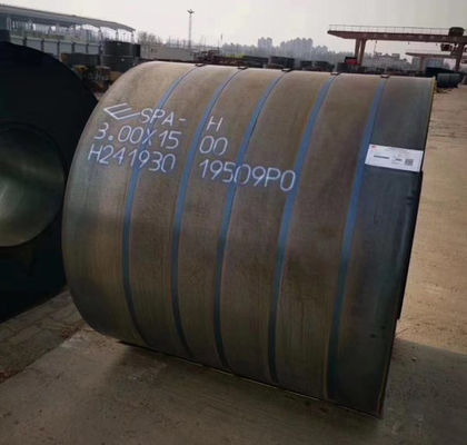 Pelat Baja Karbon Tahan Cuaca A588 Spa-H Corten 150mm