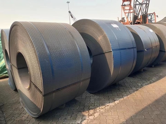 Hot Rolled A36 Carbon Steel Coil Welded 3'- 4'Width